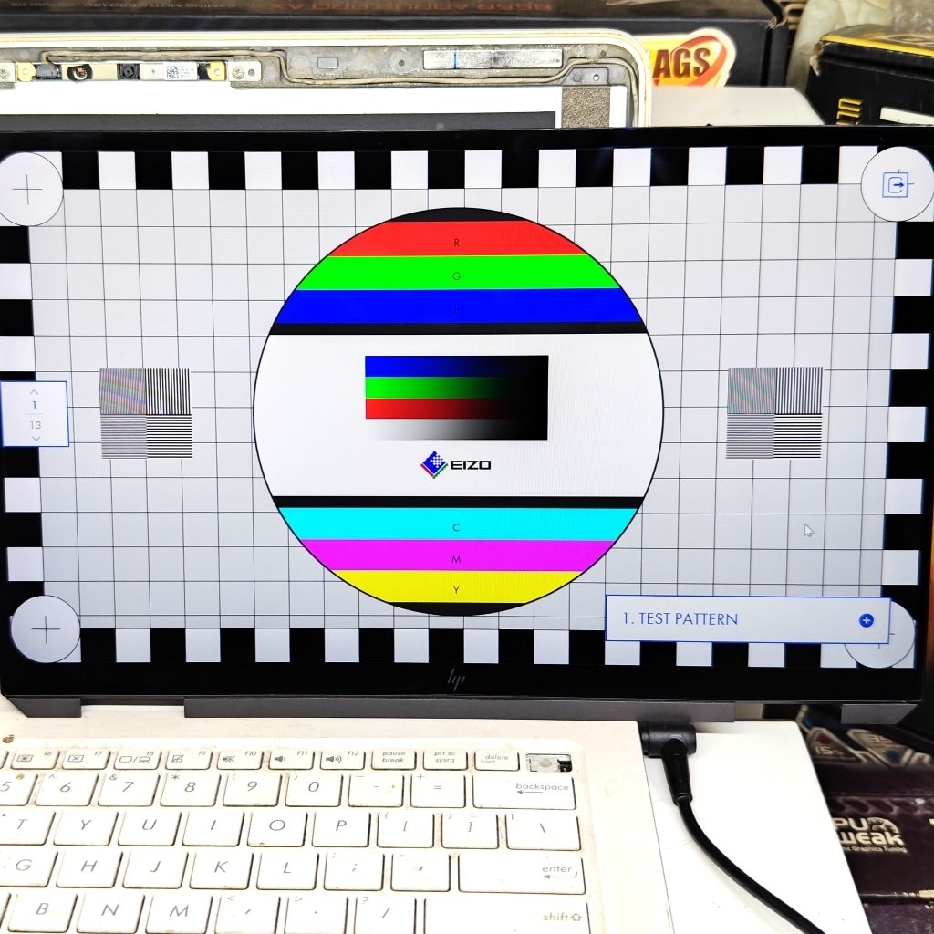 LCD TOUCHSCREEN HP Spectre X360 MODEL 13-aw0231TU Second Bekas Normal