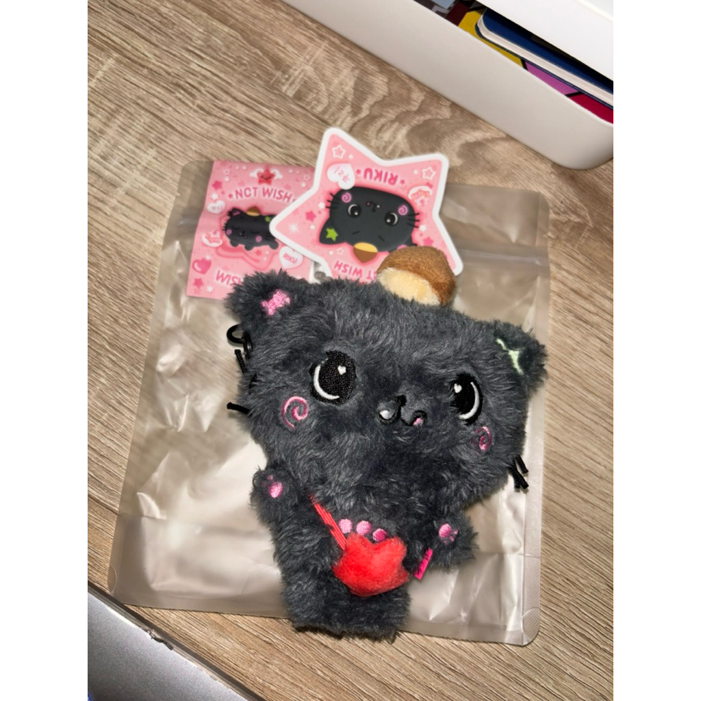 [READY] NCT WISH KURI/RIKU DOLL FANLIGHT MINI DOLL ORI