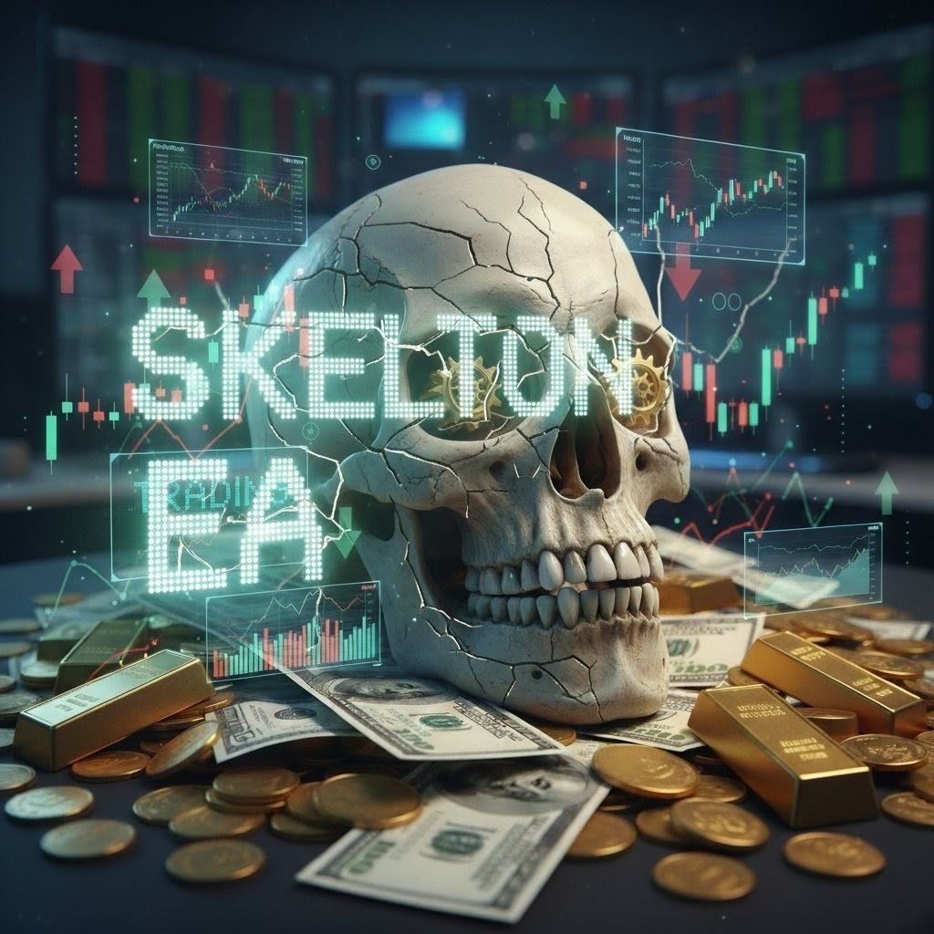 UNTUK SCALPINGAN | SKELETON EA ROBOT TRADING KHUSUS SCALPING GOLD