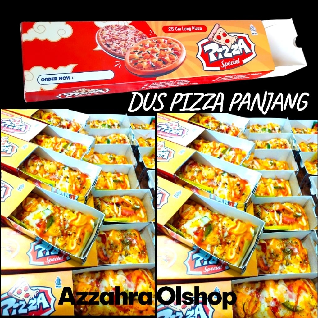 Dus pizza / box pizza / pizza panjang