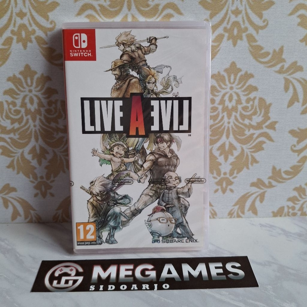 Live a Live Nintendo Switch - New/Segel