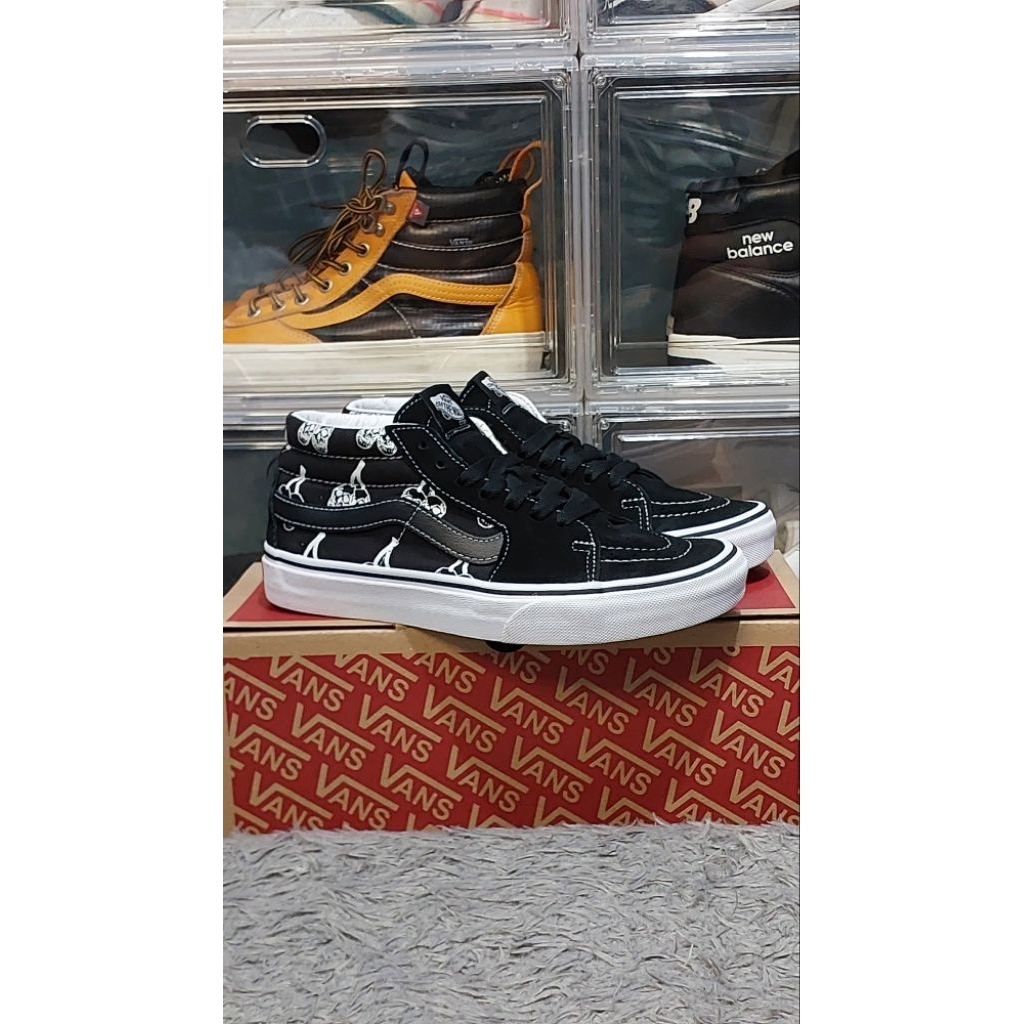 Vans SK8-Mid New Varsity Black size 37