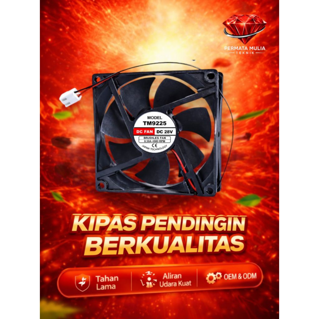 Kipas Mesin Las  Dc 28 V 9 Cm 30.A