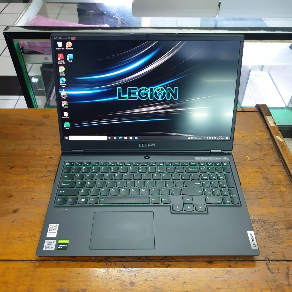 Lenovo Legion 5 Core i7-10750H Ram 16GB SSD 512GB Nvidia GTX 1650 Ti Muluss