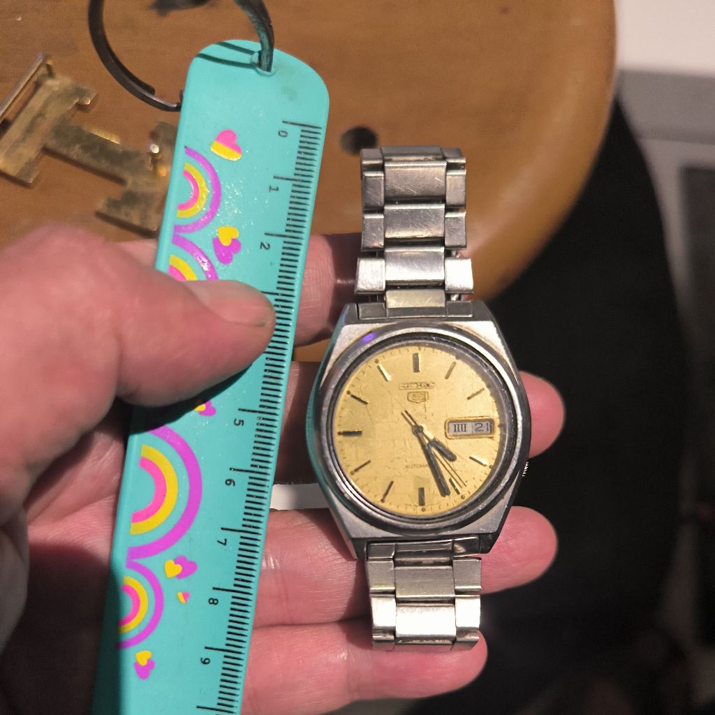 Jam Seiko 5 matic kondisi mati apa adanya sesuai foto