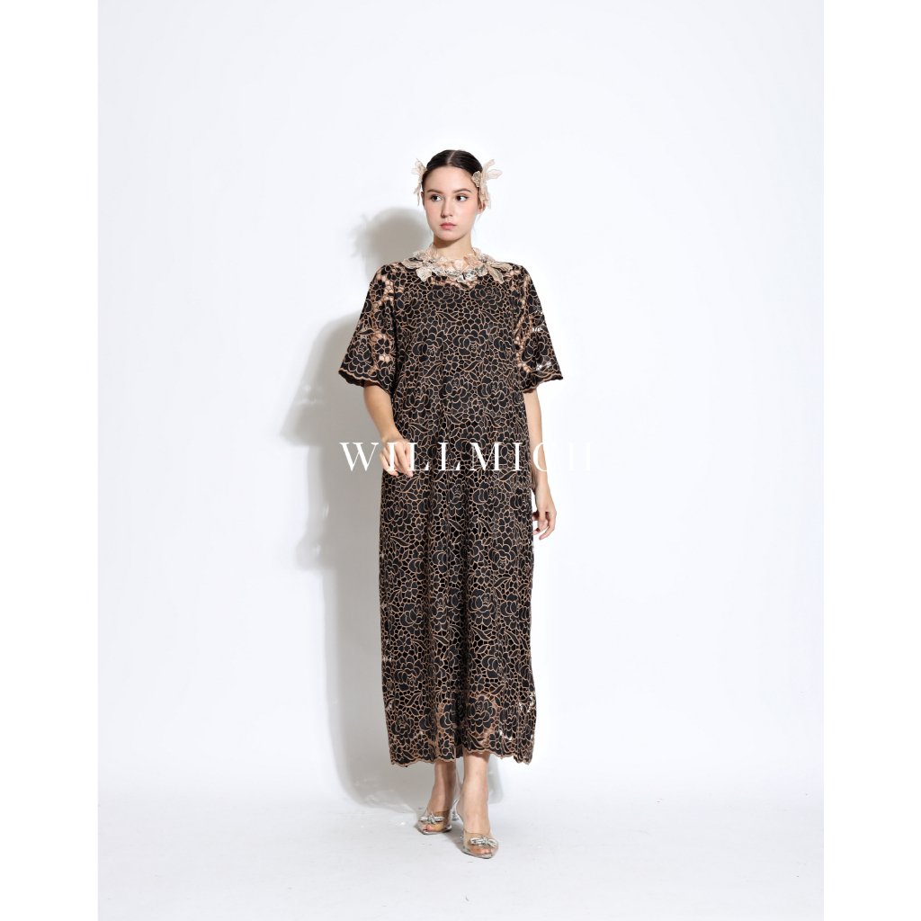 Dress Cotton Embroidery Flower - 11