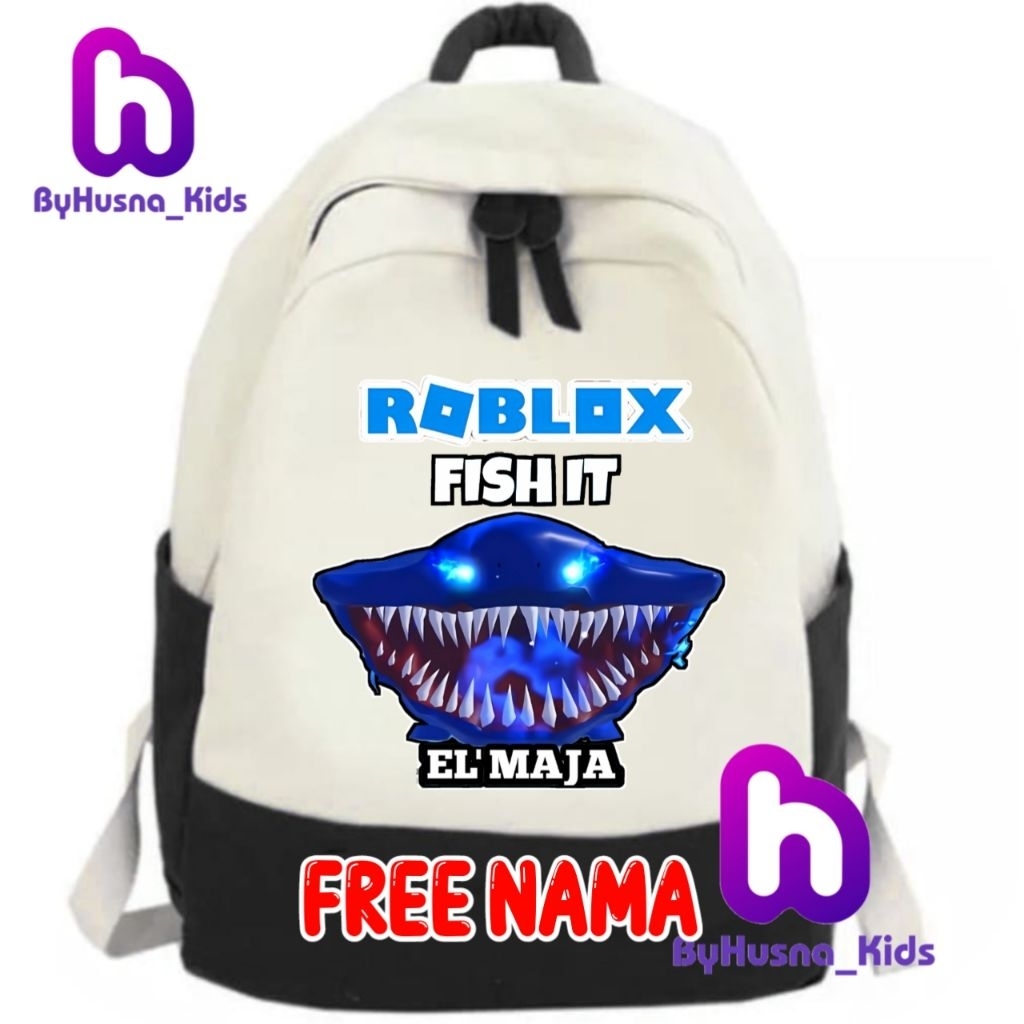 TAS RANSEL ANAK ROBLOX FISH IT EL MAJA ROBLOX STEAL A BRAINROT ANAK COWO TK/SD