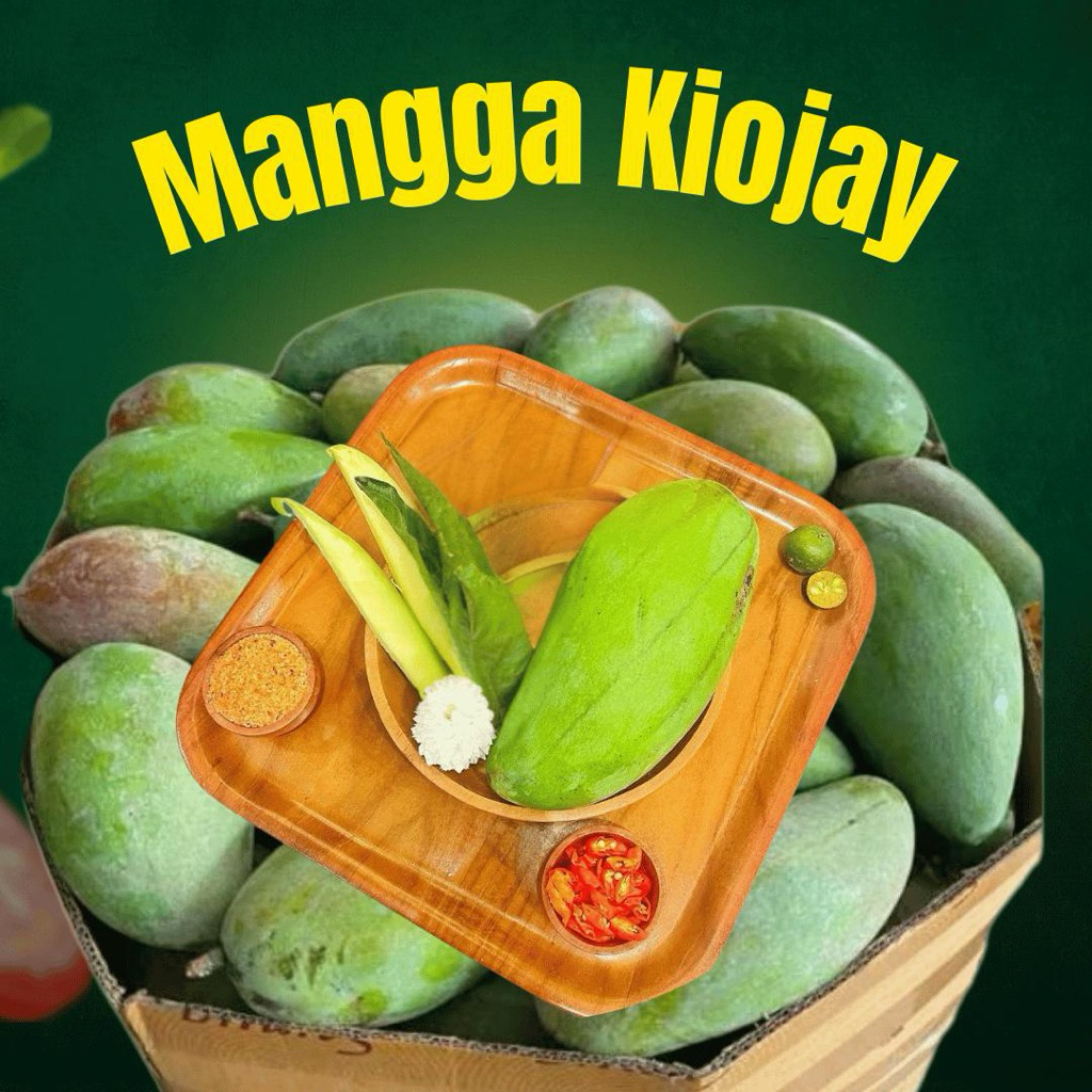 Rujak mangga Kiojay muda bumbu kering khas thailand