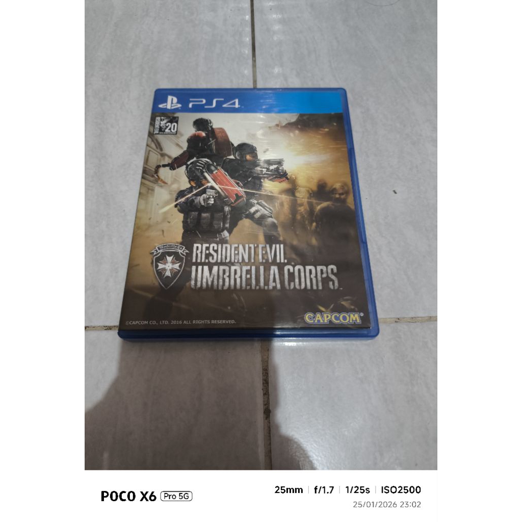 resident evil umbrella corps rare ps4 bd
