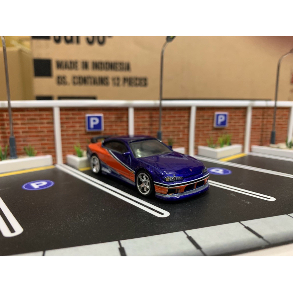 Hotwheels Premium Nissan Silvia S15 Monalisa Loose - Fast and Furious