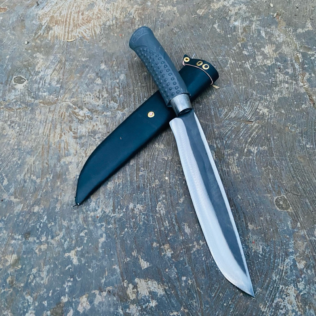 pisau dapur pisau daging seset serbaguna baja hss asli banten