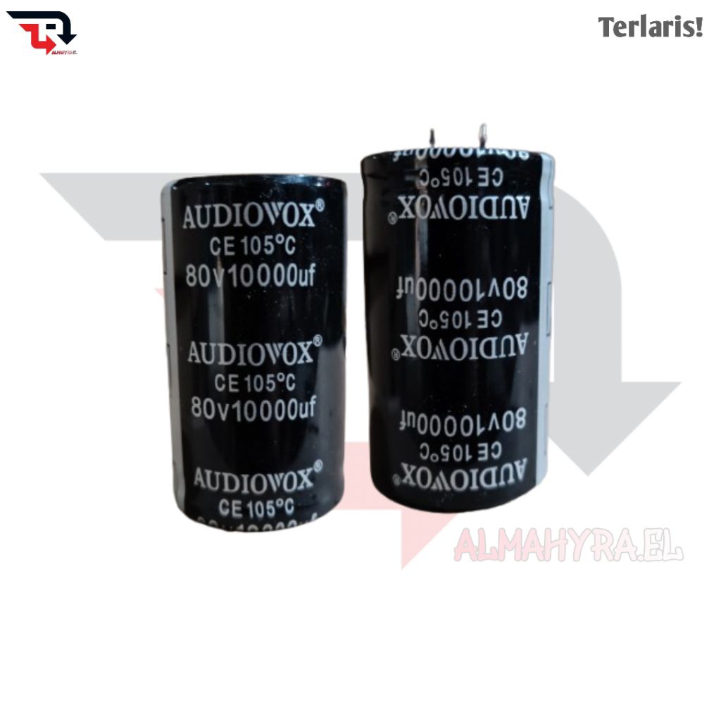 ELCO AUDIOVOX 10000uf 80V HITAM