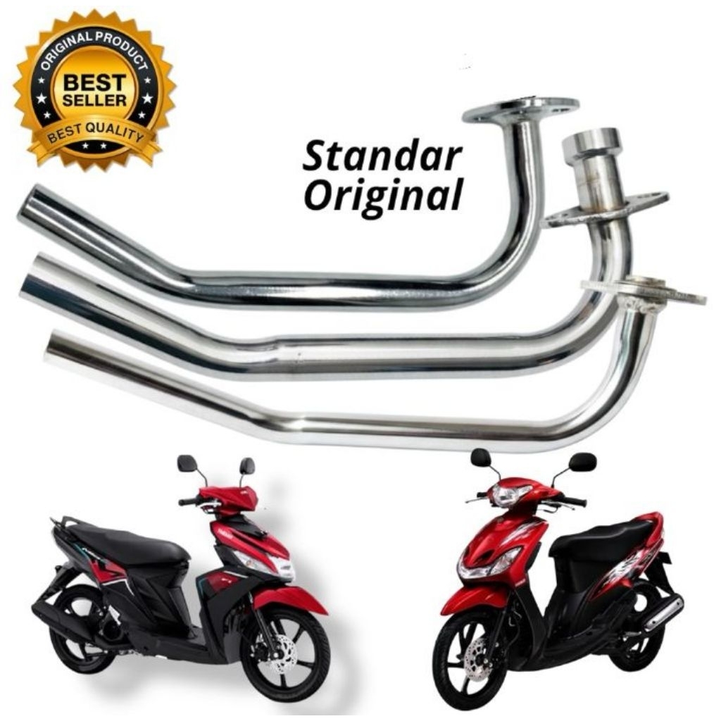 Leher knalpot standar MIO SPORTY, MIO J, MIO M3, MIO GT, MIO SOUL, MIO SOUL GT, MIO GEAR, FINO, Pipa