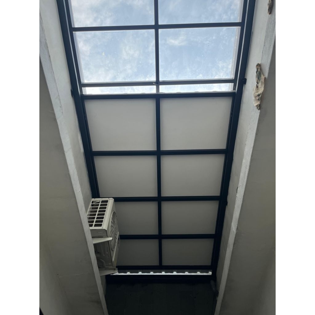 Kanopi Sliding Manual / Kanopi Buka Tutup