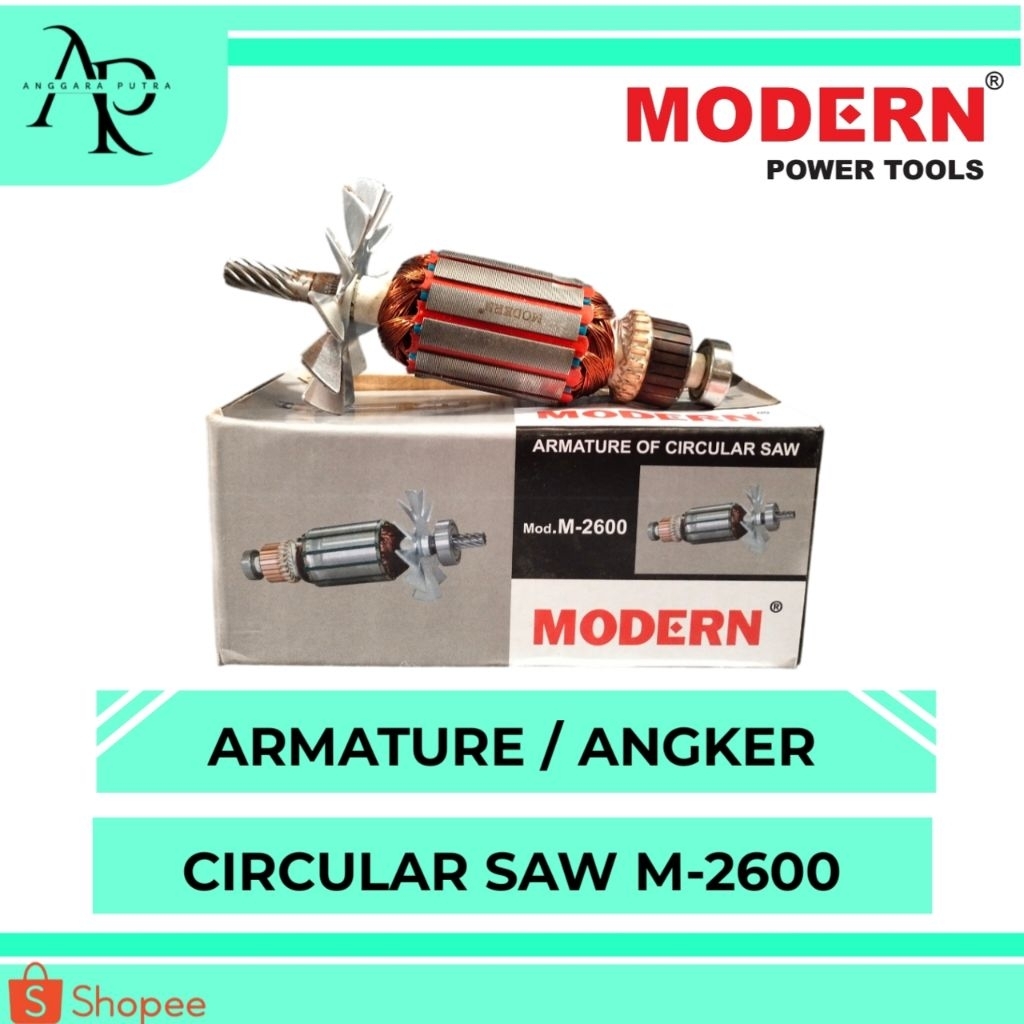 Armature/Angker MODERN M-2600 Mesin Circular saw/Serkel