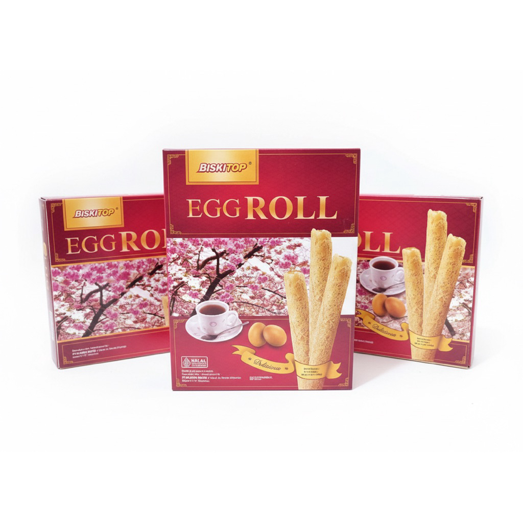 Biskitop Egg Roll 86gr