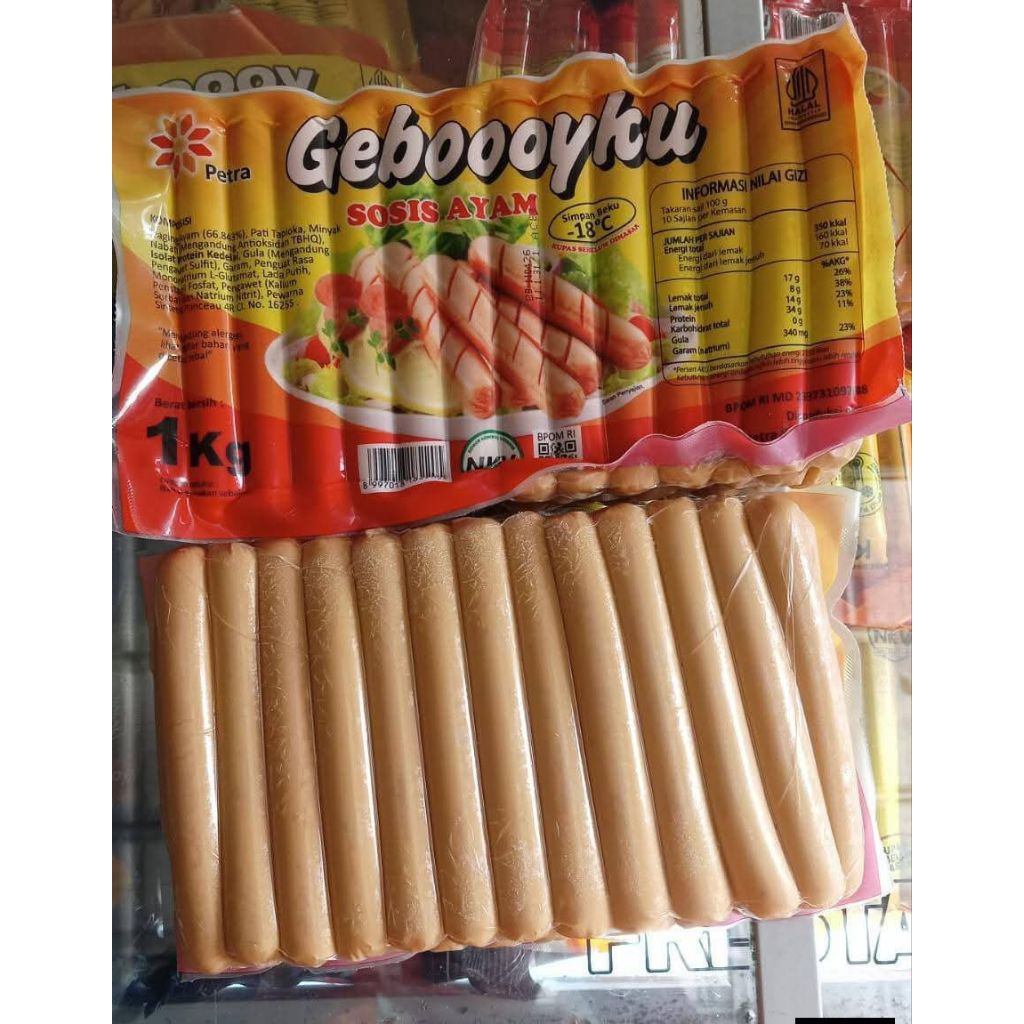 Sosis ayam Geboyku 1kg