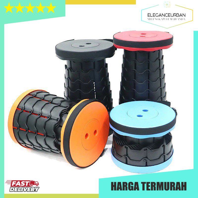 Kursi Camping Taman Portable Lipat Dewasa Kokoh