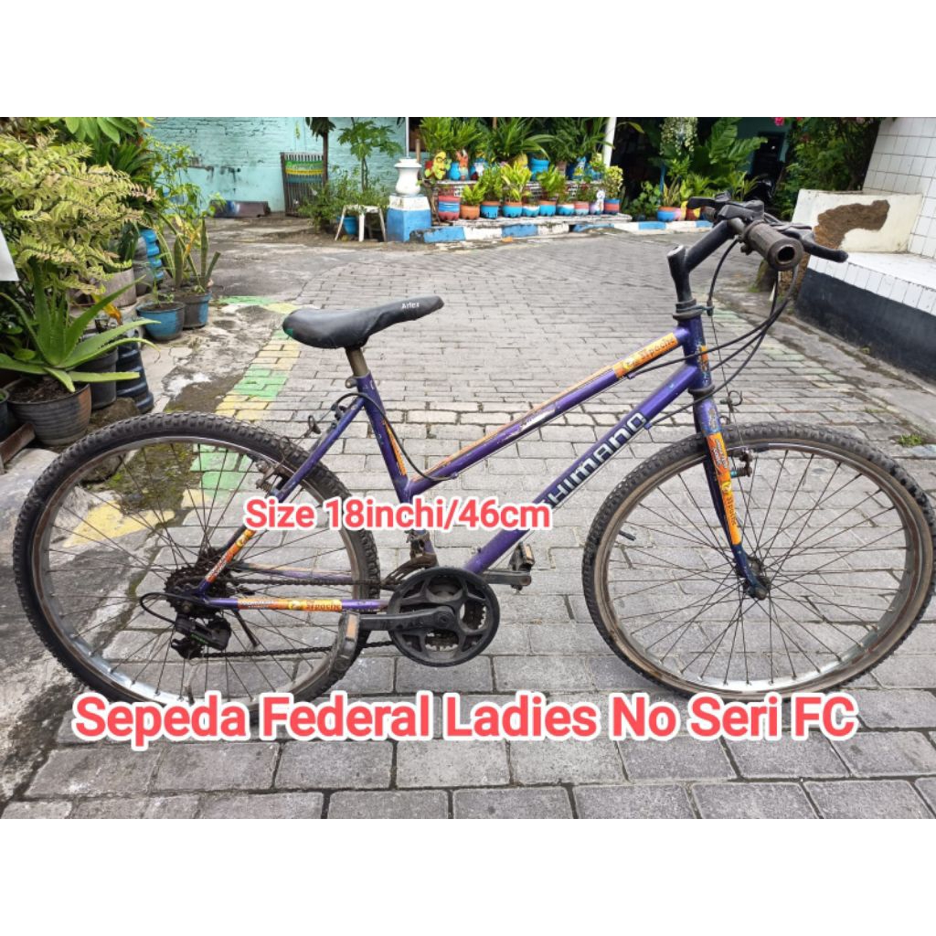 Sepeda Federal Ladies No Seri FC