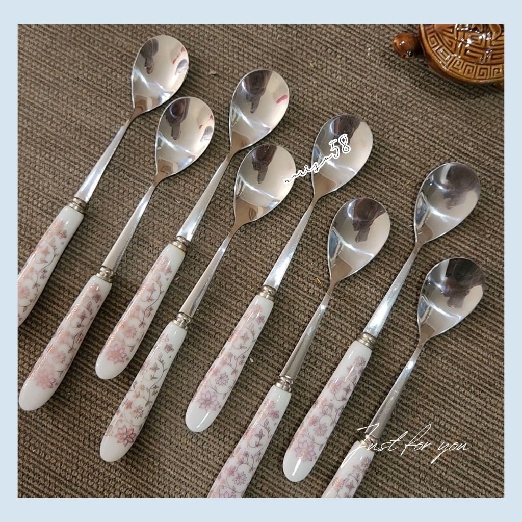 Sendok Teh Stainless Steel | Sendok Korea | Motif Unik