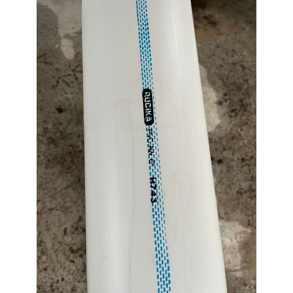 Pipa PVC Rucika 6" ( 150mm ) AW / Pipa PVC 6 inch AW / Pipa PVC Rucika 6" AW / Pipa Kelas AW 6 inch 