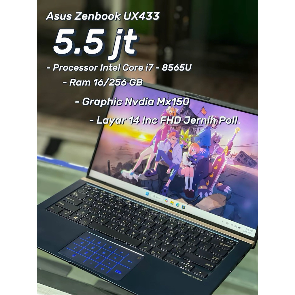 Asus Zenbook Ux433 16/256