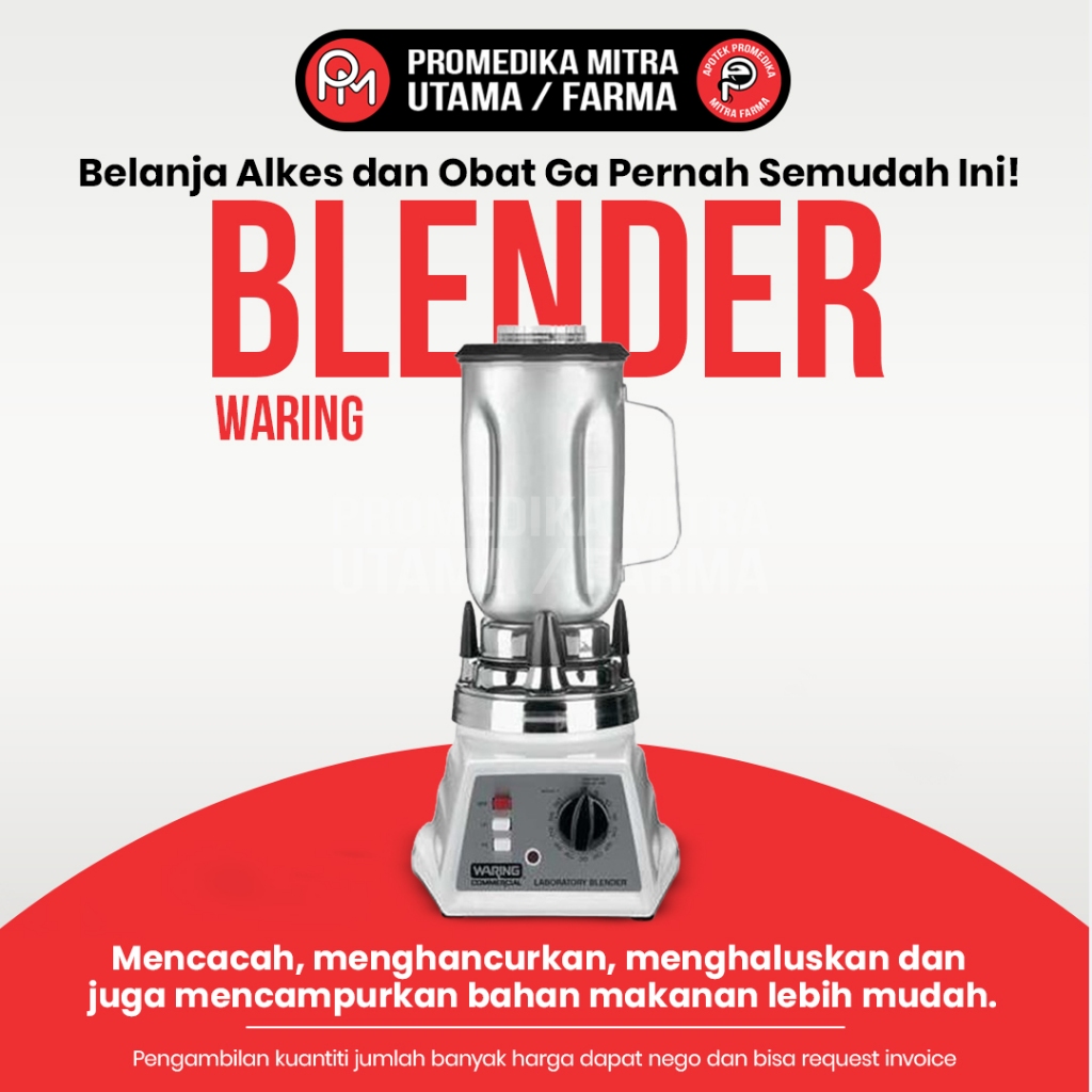 Blender Waring Tipe 8010 BU Laboratorium/Waring Blender Laboratory