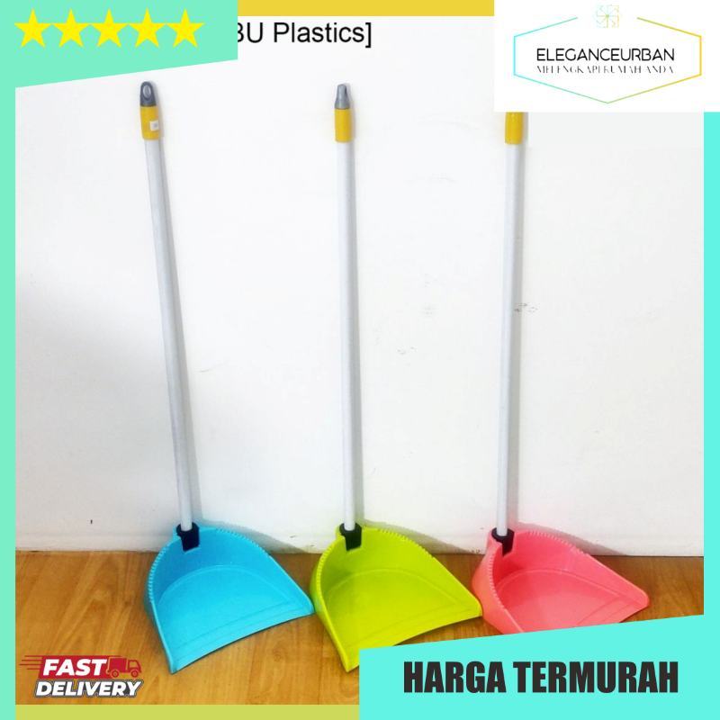 GBU Plast Pengki Serok Sampah Plastik Lipat Tebal Kuat Kirena