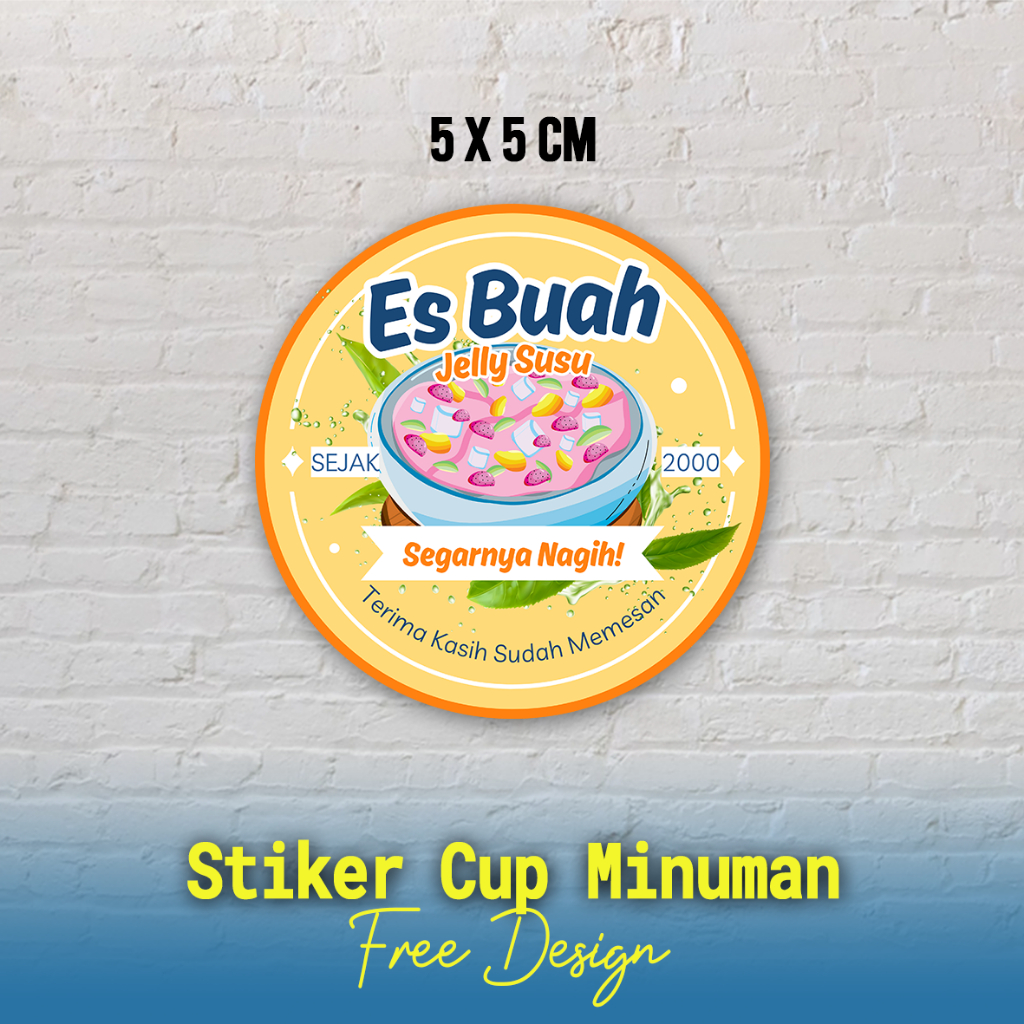 Stiker Kromo, Stiker Label Makanan, Stiker Label Minuman, Stiker Label Buku, Stiker Label