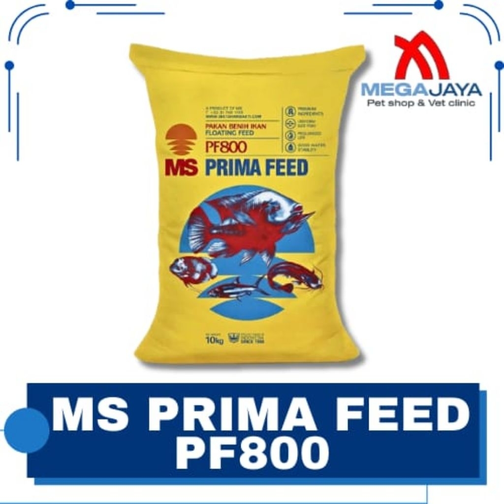 MS PRIMA FEED 800 ( FLOATING FEED) 10KG