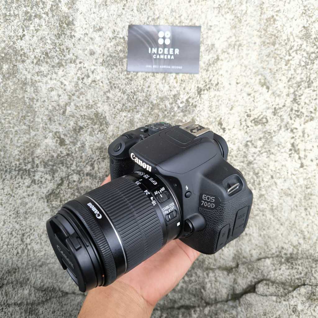 CANON 700D KIT 18-55MM SECOND MULUS NORMAL ( GARANSI TOKO )BUKAN 600D 800D 750D 550D 760D
