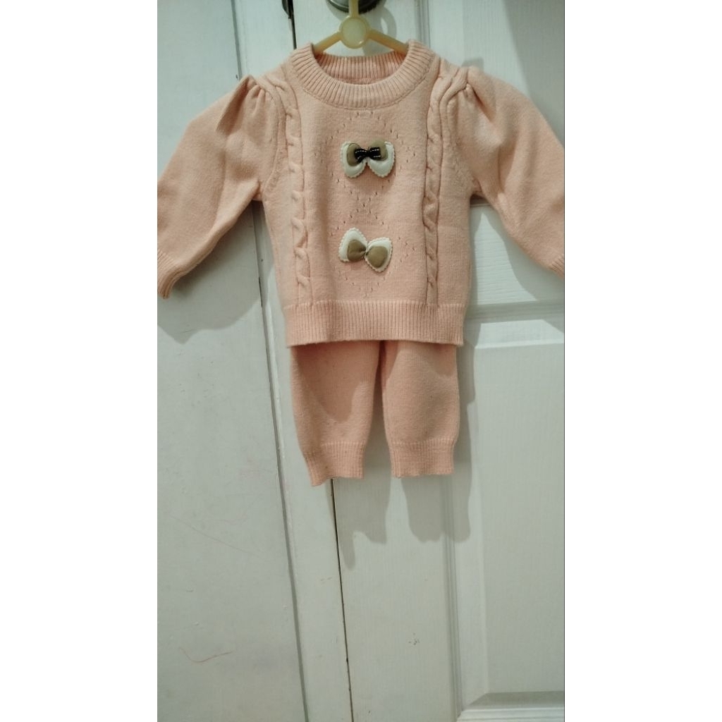 One set bayi knit (preloved)