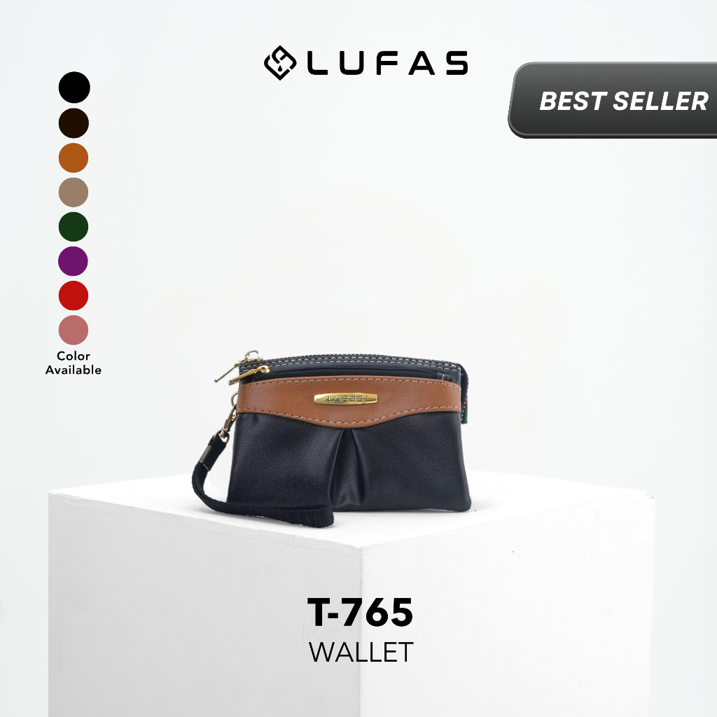 [T-765 Wallet] LUFAS Dompet Wanita Kecil / Mini Wallet Simple Desain Timeless