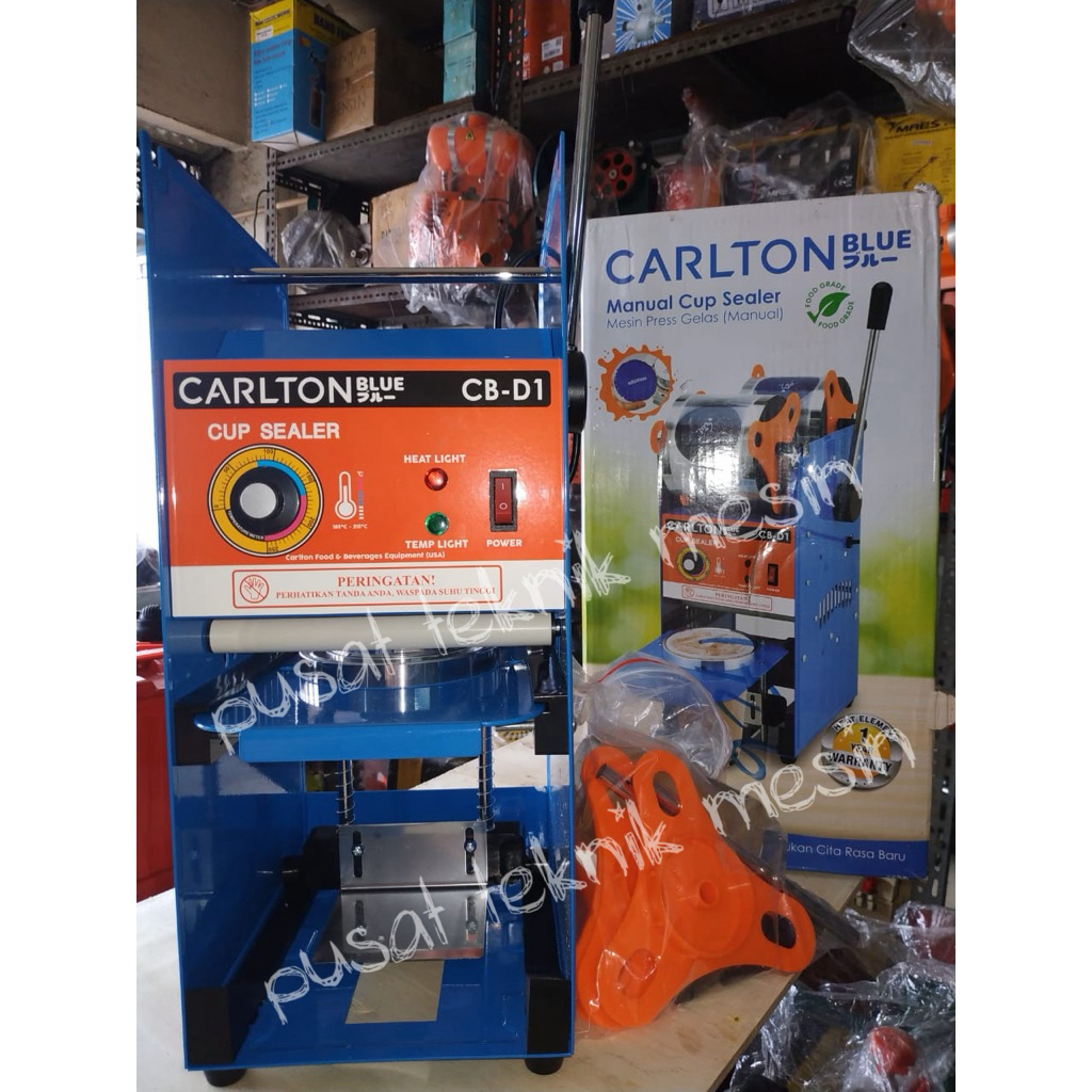 Carlton CB-D1 Alat Penyegel Gelas | Mesin Cup Sealer