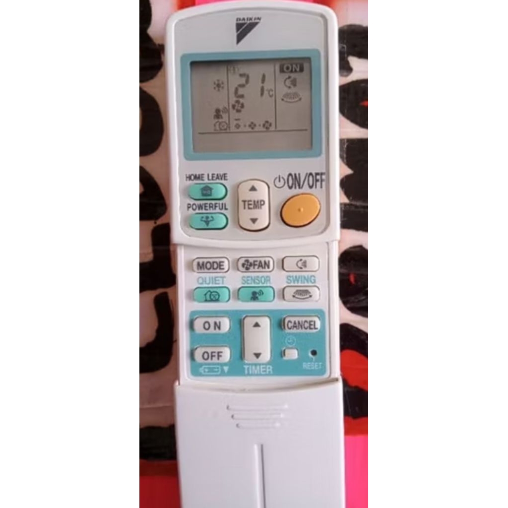 Remote ac daikin Home leave inverter original terlengkap