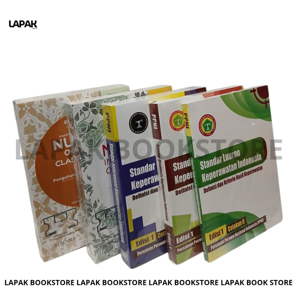 PROMO BUKU KEPERAWATAN SEMESTER AWAL WAJIB DIMILIKI (SDKI SIKI SLKI, NIC NOC, SPO KEPERAWATAN, APLIK