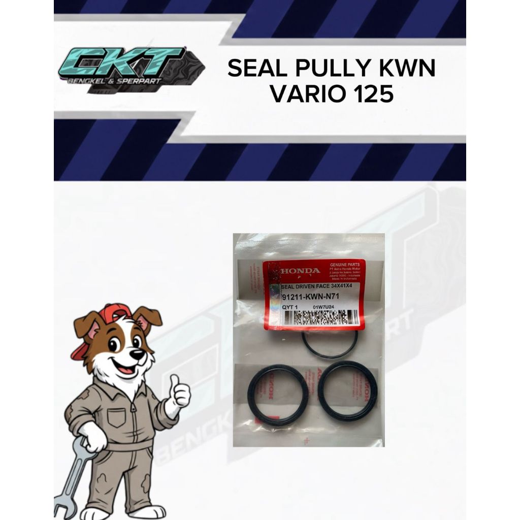 SEAL PULLY VARIO 125 ORING PULLY VARIO 125 KWN