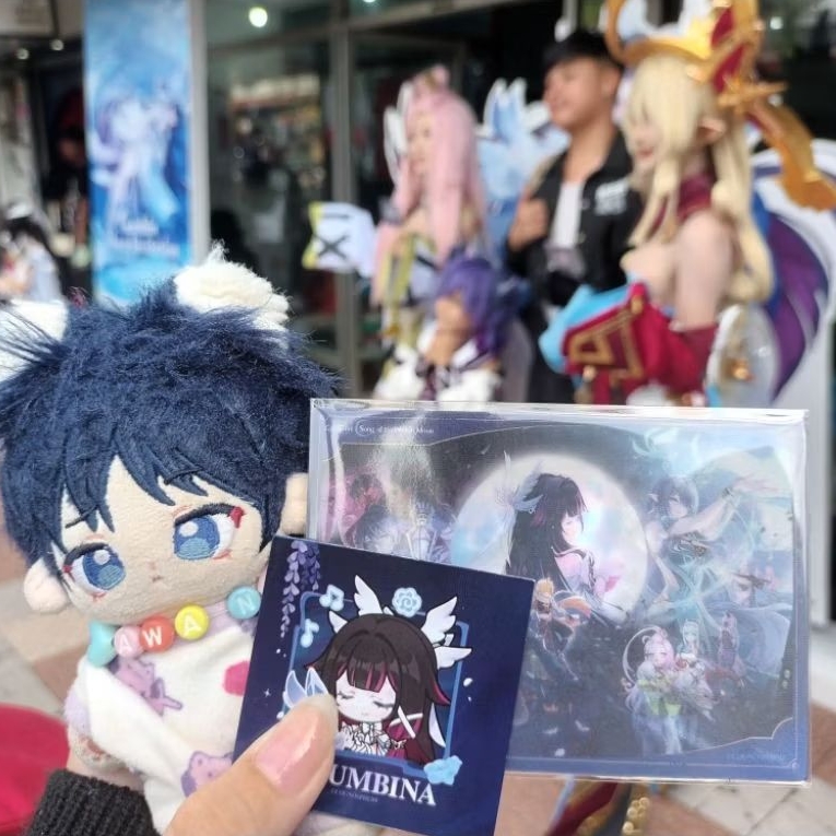 [READY] Genshin Impact Moon Invitation Goodies - Offline Event