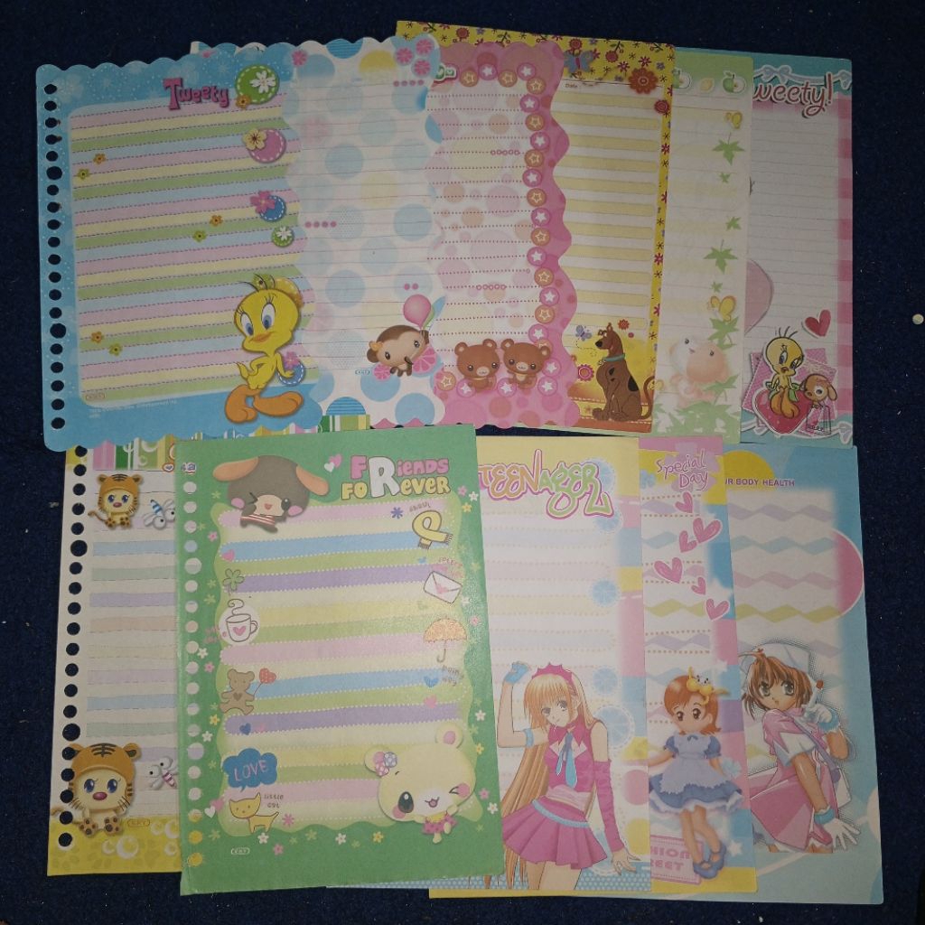 [ MINIMAL ORDER 5 LEMBAR — VOLUME  ] KERTAS FILE BINDER A5 20 RING NON HARVEST TIPIS LOOSE LEAF ISI 