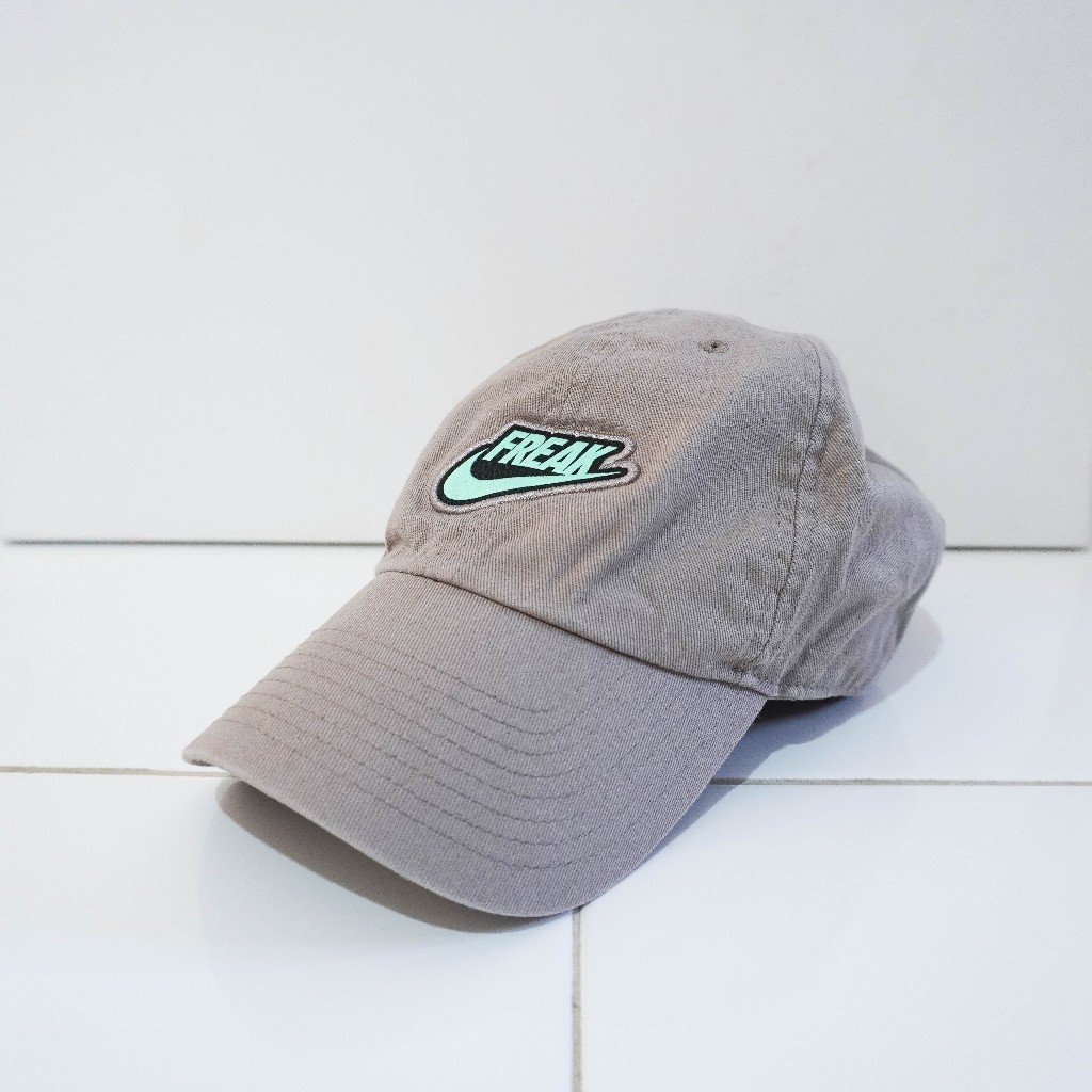 Nike, Heritage86 Cap Hat Topi, Freak Grey - Preloved