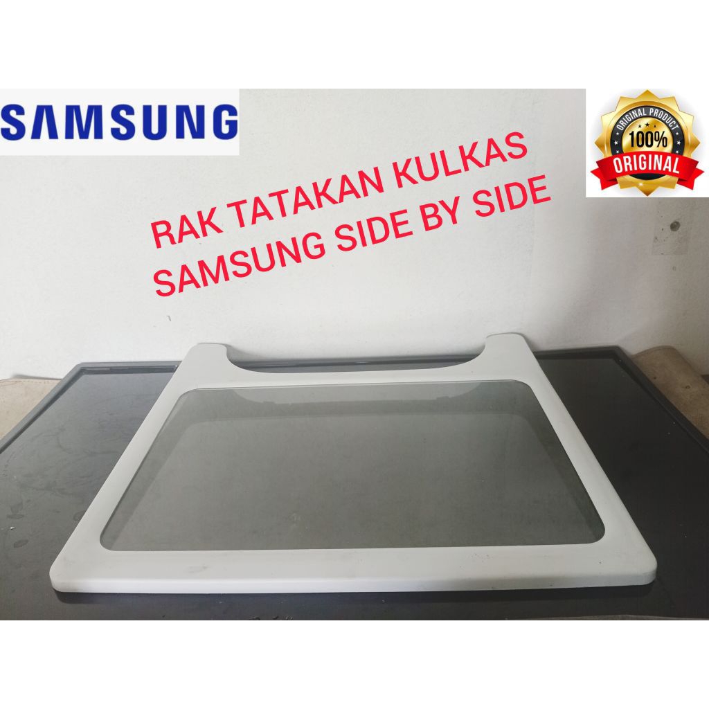Rak tatakan kulkas samsung side by side
