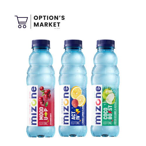 Mizone 500ml (Cranberry, Lychee Lemon, Coco Boost) | Mizone