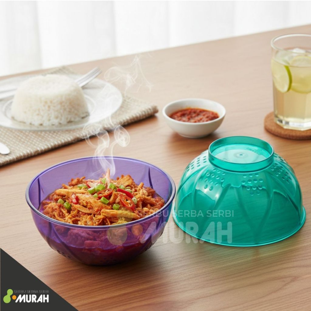 SERBU MURAH - Mangkok Plastik Transparant MANGKUK MIKA ENERGY BOWL YOYO - Mangkok energi Yoyo - Mang