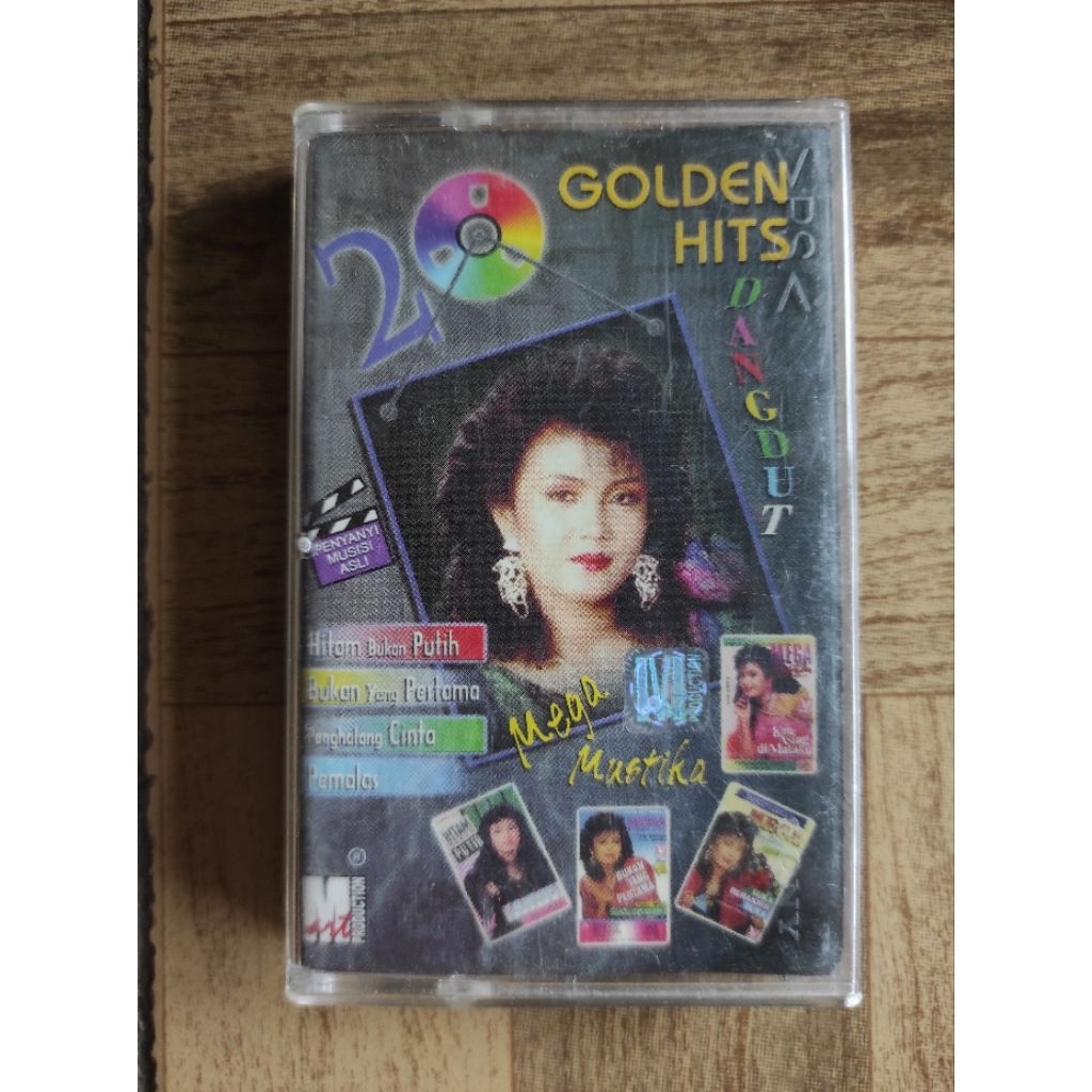 kaset pita golden hits MEGA MUSTIKA