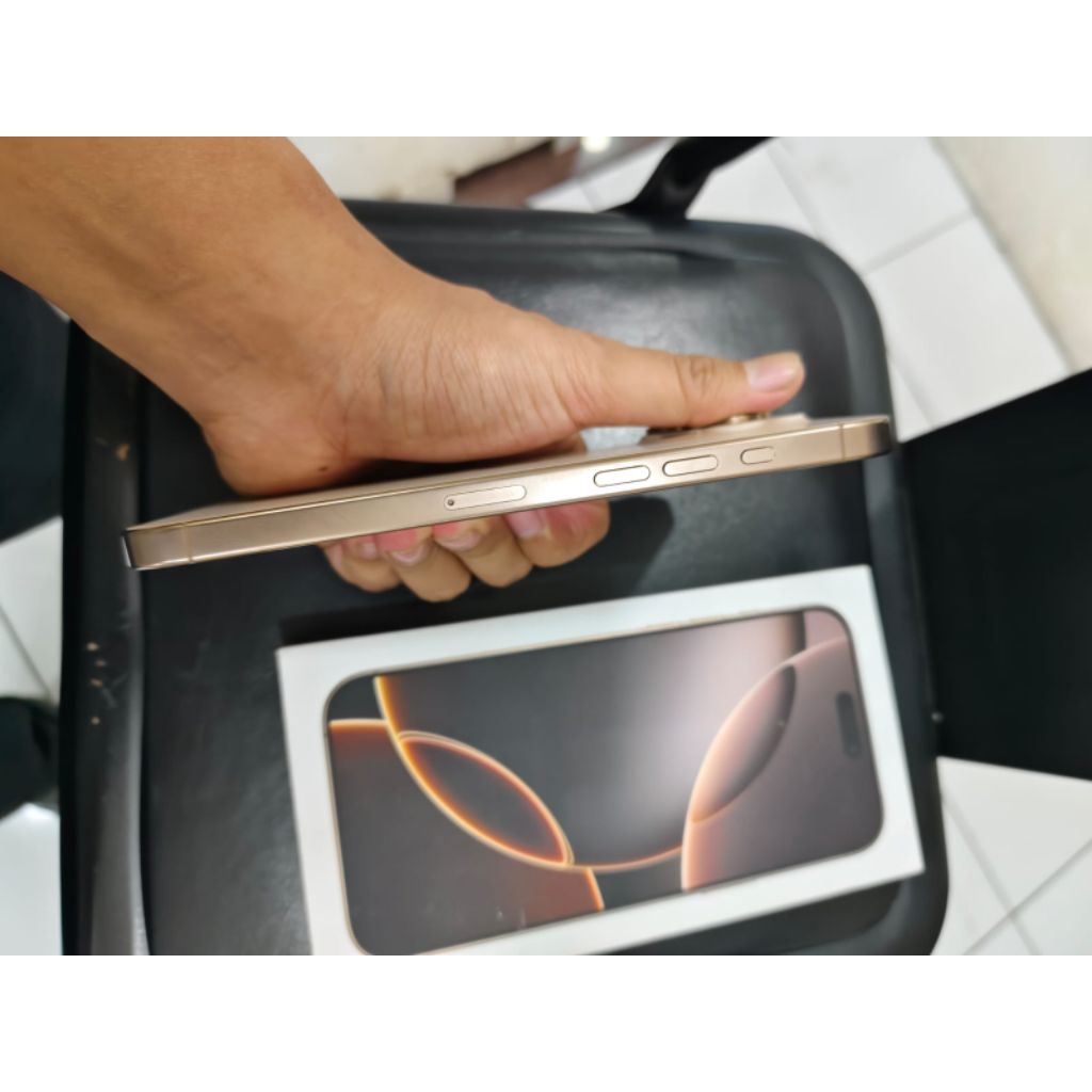 iphone 16 pro max 256gb ex resmi ibox second