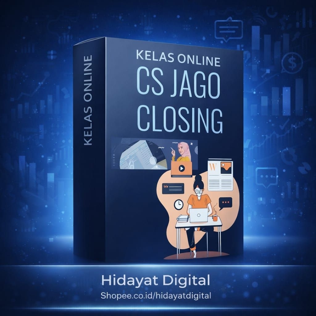 ( LIFETIME ACCESS ) KELAS CS JAGO CLOSING - Ecourse Customer Service Banyak closingan penjualan