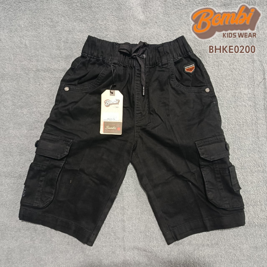 Bombi - Celana Pendek Cargo Anak Laki-laki 4th - 10th BHCK0200 / Celana Pendek Cargo Anak Laki-Laki 