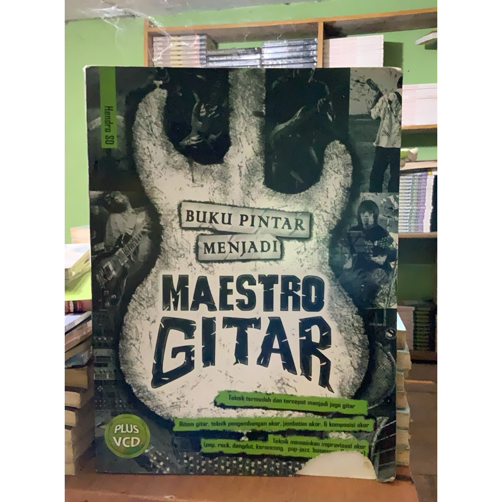Buku Pintar Menjadi Maestro Gitar - Buku Musik Obral Original