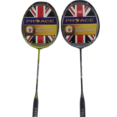 Raket Badminton Pro Ace Vortex 90 Original Bonus Komplit