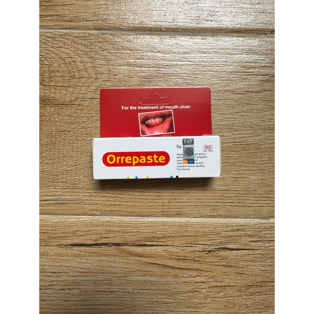 Orrepaste Obat Sariawan terampuh 5gr